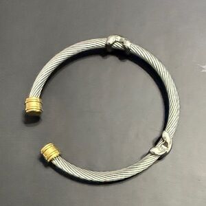 Elegant Silver and Gold Women's Bracelet